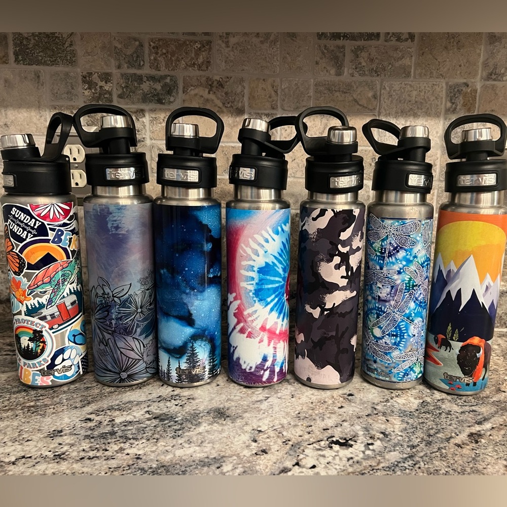 Tervis 24oz wide mouth water bottle lot